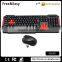 Lowest price and best selling 2.4g wireless gaming keyboard & mouse