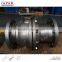 LAPAR ISO 5211 Mounting Pad DN150 CL150 Automatic Stainless Steel Flanged Ball Valve, Full Port Floating Ball Valves