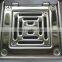 SS304 Stainless Steel Bathroom Floor Drain With Plastic Outlet