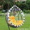 leisure design oval swing chair rattan hanging pod chair