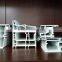 China made window trim profile/window pvc profile/co-extrusion pvc profile