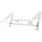 Invisible Folding Clothes Hanger Wall Mounted Clothes Hanger Rack White