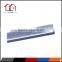 Decorative metal studs of galvanized metal runner track