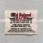 Cotton tape silk screen printed washing labels