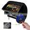 Headrest dvd player with 9 inch1080P touch screen HDMI FM IR USB SD 32BIT Wireless Game