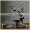 Resin Big Size Deer Decoration in Christmas ,garden Figurine of Polyresin