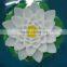 plastic waterproof led battery floating artificial lotus flower