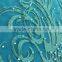 LATEST MESH EMBROIDERY FABRIC WITH PEARLS FOR WEDDING DRESS