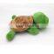 ICTI Sedex WCA SA800 supplier plush stuffed big eyes animal green turtle soft toy