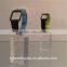 Acrylic watch bands display, wrist watch display stand, single watch display square block