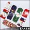 Christmas designs pure cotton stylish warm christmas socks for girl