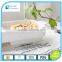 Porcelain wholesale rectangle divided ramekin bowl with handles for home use