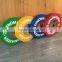 Dynomaster Olympic Coloured Rubber Bumper Plates Best Gym Equipments barbell plates weightlifting plates