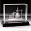 2016 cheap beautiful crystal glass miniature house