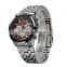 Hot 2014 WEIDE top 50 Luxury Brand Fashion Men's quartz anolog watch distributor Mens steel band wrist watch glass