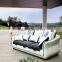 2016 outdoor furniture black white sectional sofa in Israel