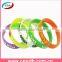 OEM design colorful cheap custom silicone wristband