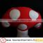 Cute felt red mushroom soft cushion pillow for home decoration or kids toys