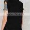 Wholesale black sleeveless biker jacket