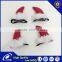 New Han Edition Unique High Quality Most Popular Red Plush Ox Horn Hairpin Animal Ears Headband Halloween Accessories