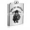 Logo Customized Stainless Steel Hip Flask With Silk-screen Logo