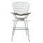 Replica European style swivel Harry Bertoia barstool
