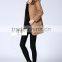 camel color factory supply hign woolen lady coat