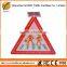 DC6V DC12V voltage High grade reflective film traffic warning sign