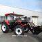 Russia hot selling TZ-10 70-110HP 4WD Wheel Tractor Front end loader