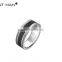 Factory wholesale jewelry Fashion 8mm carbon fiber ring tungsten carbide wedding band ring
