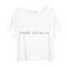 manufacturer china women's clothing cotton loose bluk t- shirt /loose shirt women cheap price