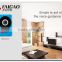 1.0 Megapixel Home Alarm System Infrared Fisheye Lens Wifi Smart Mini IP Camera