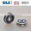 China supplier high quality deep groove ball bearing in shape of U V can be customized