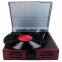 Rain lane Newest classic Wooden Optical Record Player Vinyl USB SD Player