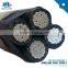 AAC AAAC Conductor XLPE 16mm 50mm 54.6mm 100mm Overhead Cable Aerial Bundle Cable for Yemen Market