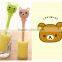 bear shaped sponge cup cleaning brush children color sponge bottle cleaning brushes