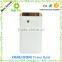 New Ultra Slim 7800mah Portable Power Bank, Dual USB Flashlight Power Bank Charger For iphone Samsung Smart Phones