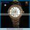 FS FLOWER - Middle East Country Watch All IP Gold Plated New Model Alloy Stone Watch Ladies