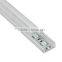 Factory recessed 60 degree angle shape aluminium profile led lighting