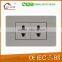 Emergency saving newest light stainless steel 1 gang push button wall switch