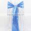 luxury blue satin sashes