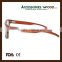 wood frame optical lense glasses for read 100% real natural wood RX glasses