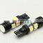 2pcs/lot Car Auto LED T10 5050 W5W 10W SMD 194 168 LED White Car Side Wedge Tail Light Lamp Bulb