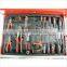 130pcs mechanial workshop tool cabinet kraft hand tools trolley