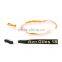 Custom made party supply woven wristband