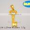 Olivia Fashion 316 Stainless Steel Cast Metal Pendant Love Lucky Key Pendant multi size
