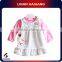 Hot selling two pieces cute kids clothing models