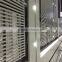 Aluminium baffle ceiling system