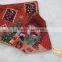 Christmas Tapestry Table Runner With Frange