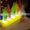 led light acrylic bottle display /case